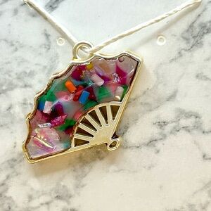 Fan shape charm sprinkles